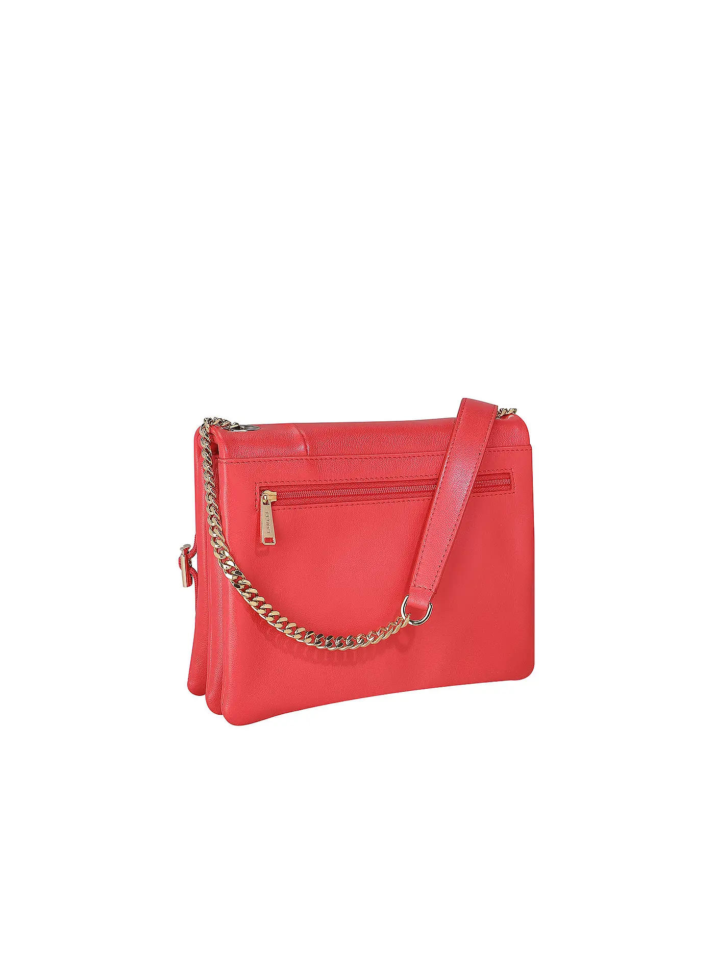LANCEL | Ledertasche - Umhängetasche BILLIE Small | rot