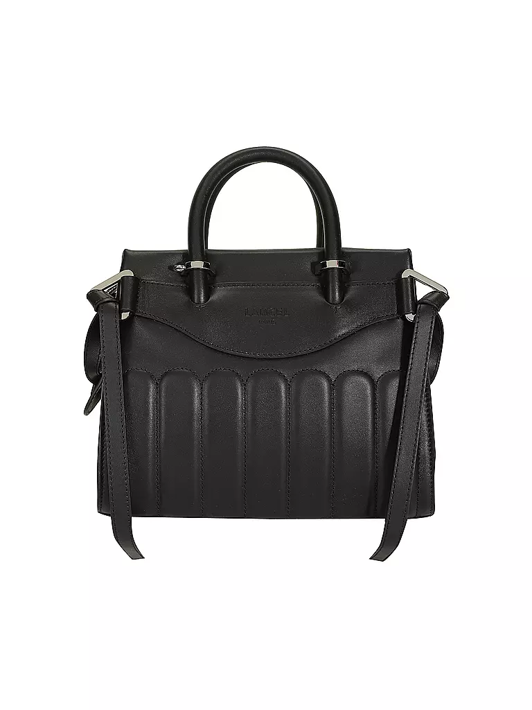 LANCEL | Ledertasche - Umhängetasche Medium RODEO CUIR VACHETTE LISSE | schwarz