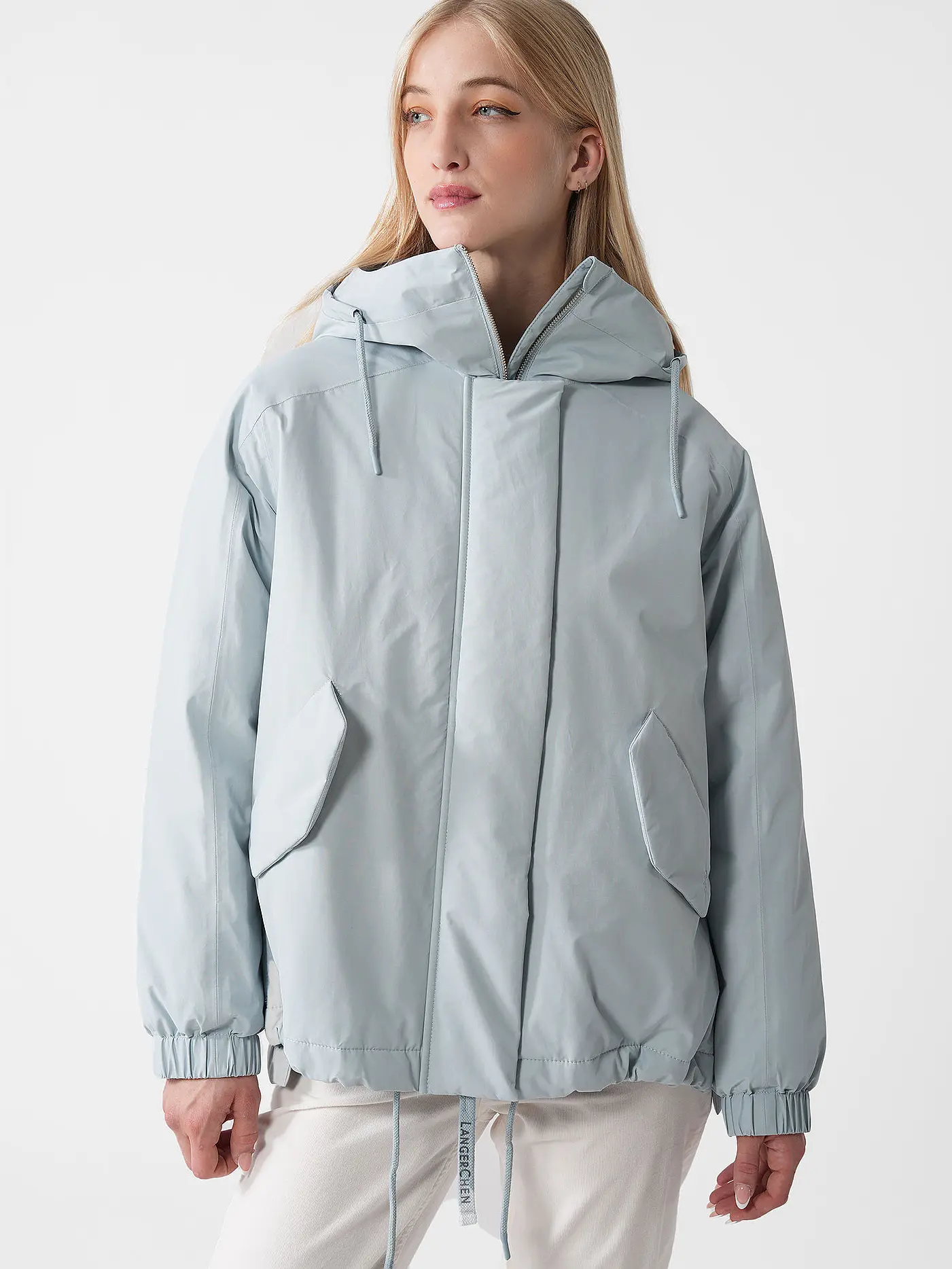 LANGER CHEN | Parka KILLEEN | grau