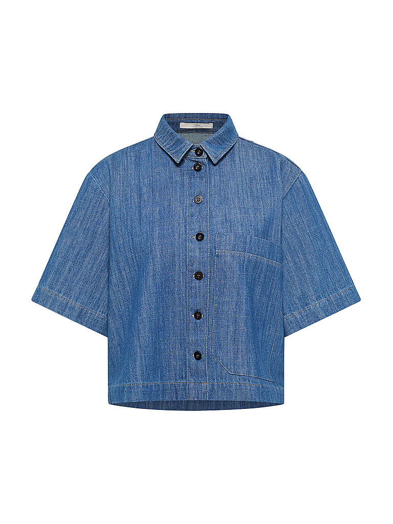 LANIUS Jeansbluse blau | 42