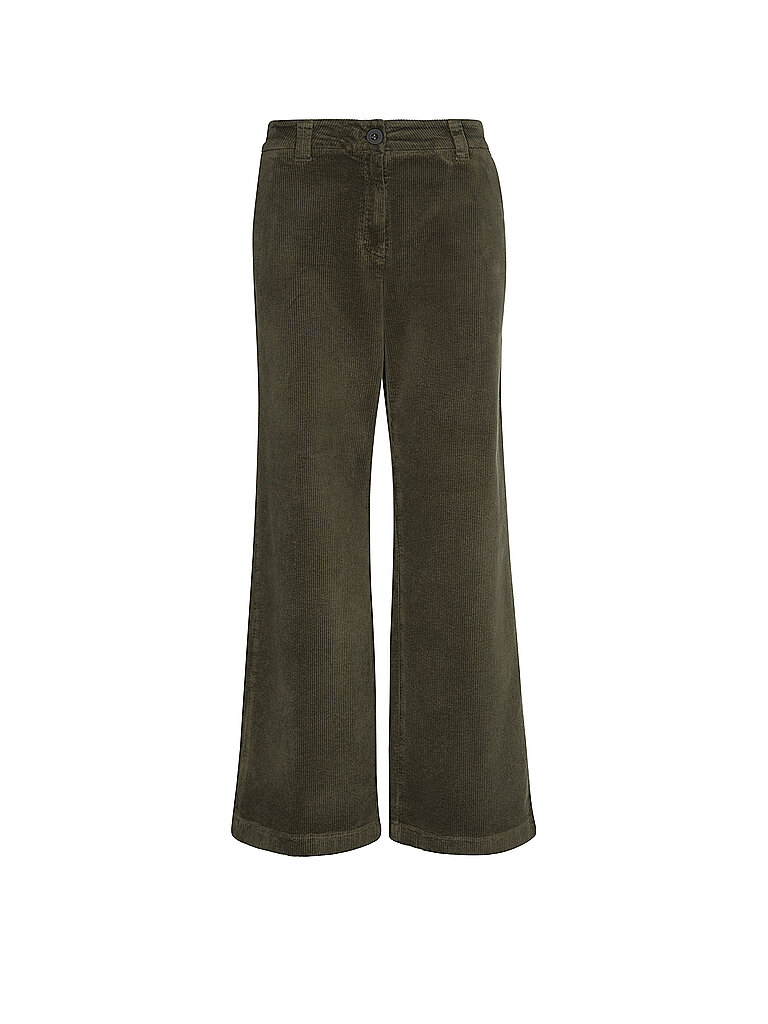 LANIUS Marlenehose dunkelgrün | 40