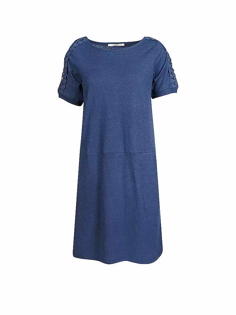 LANIUS | Hanf-Kleid | blau
