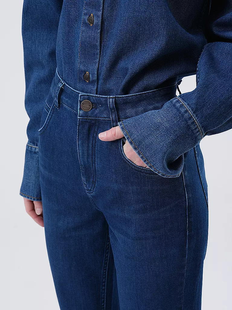 LANIUS | Jeans Boot Cut Fit  | dunkelblau