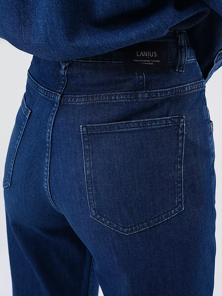 LANIUS | Jeans Boot Cut Fit  | dunkelblau