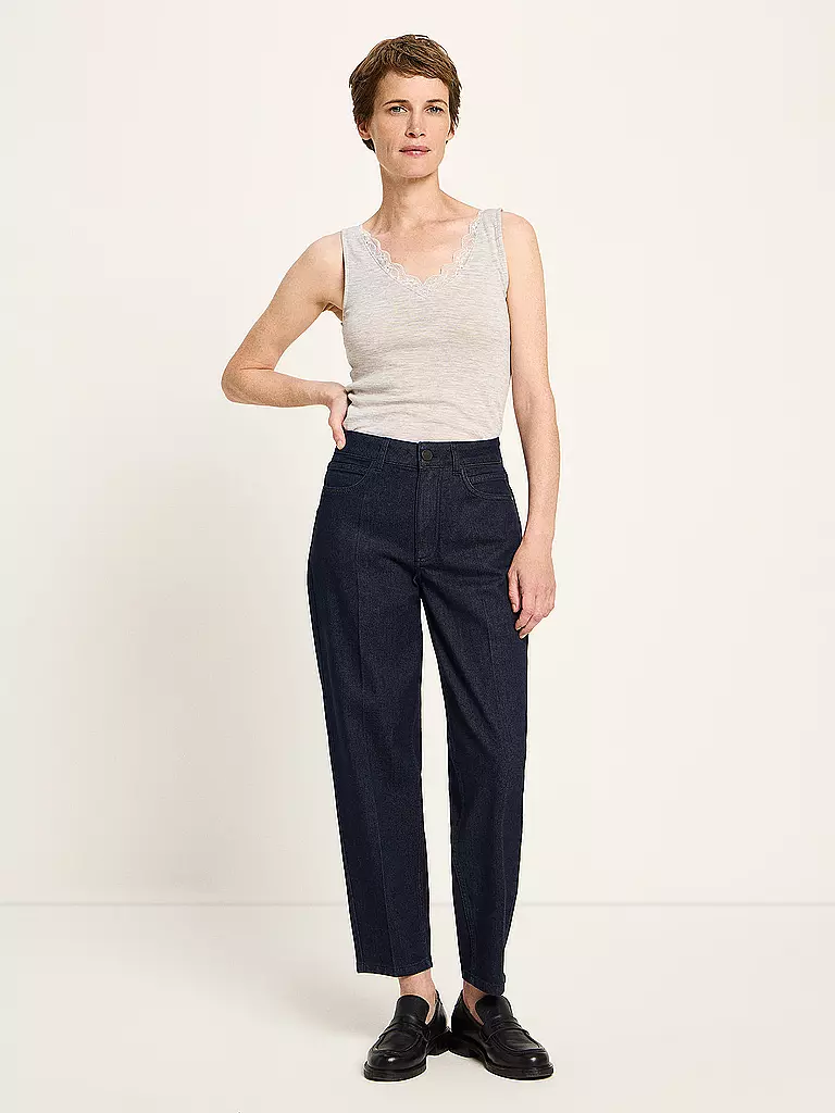 LANIUS | Jeans Boyfriend Fit  | dunkelblau