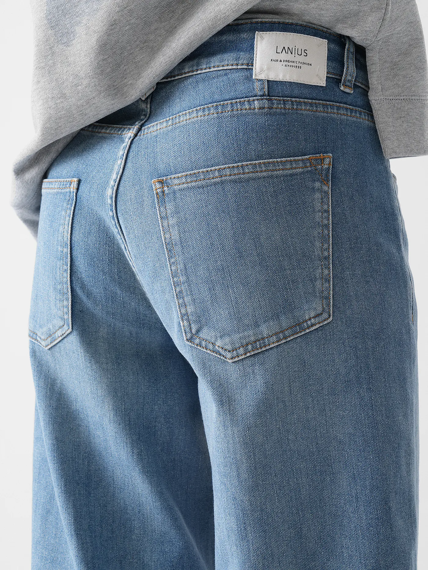LANIUS | Jeans Boyfriend Fit  | hellblau