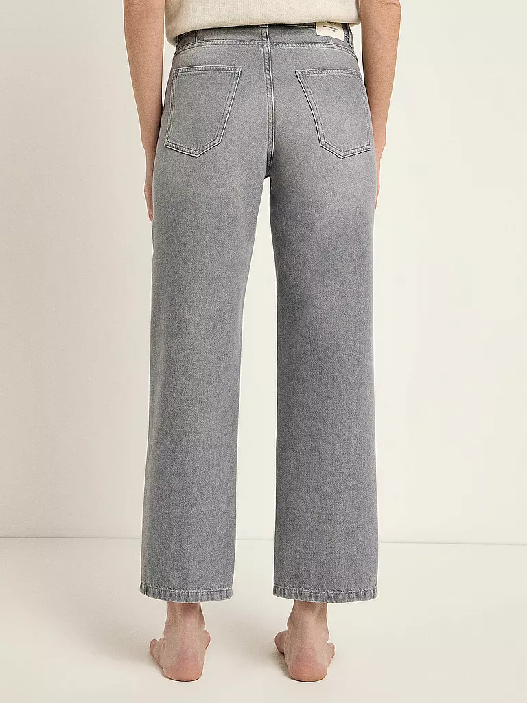 LANIUS | Jeans Mom Fit 7/8 | hellgrau