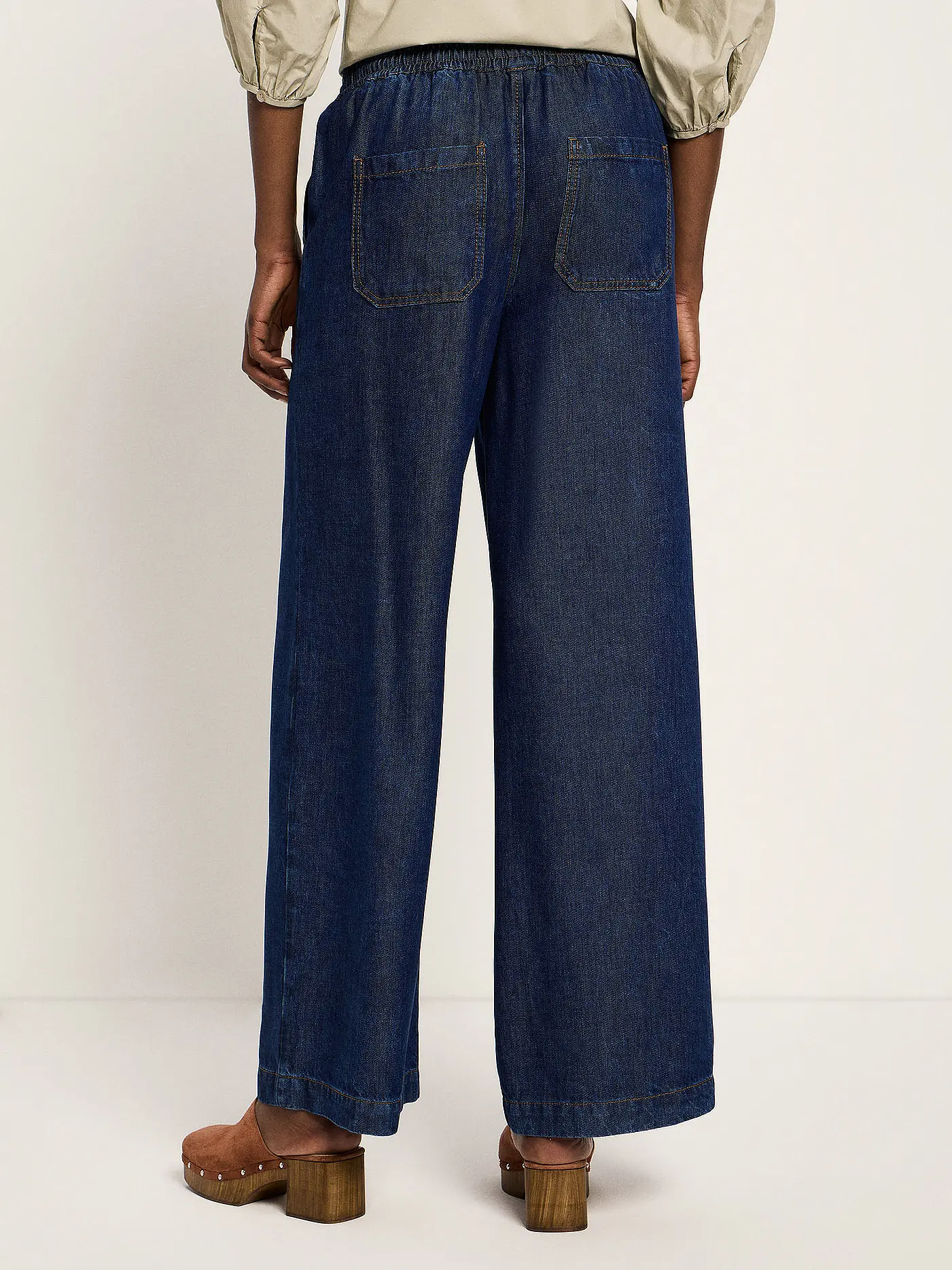 LANIUS | Jeans Wide Leg  | dunkelblau