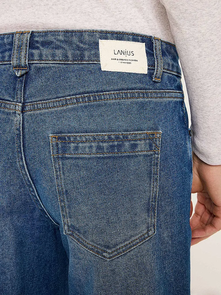 LANIUS | Jeans Wide Leg  | blau