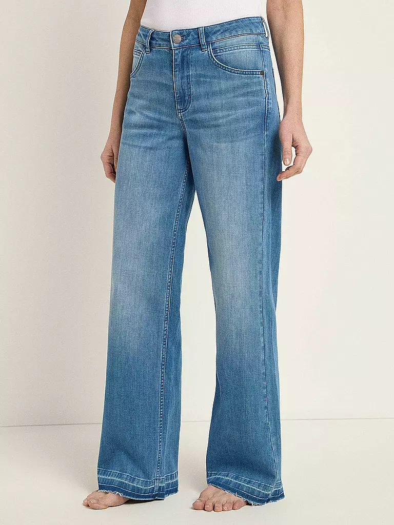 LANIUS | Jeans Wide Leg | blau
