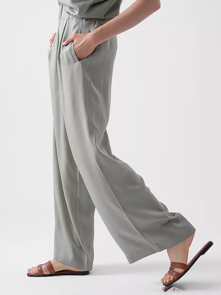 LANIUS | Marlenehose  | hellgrün