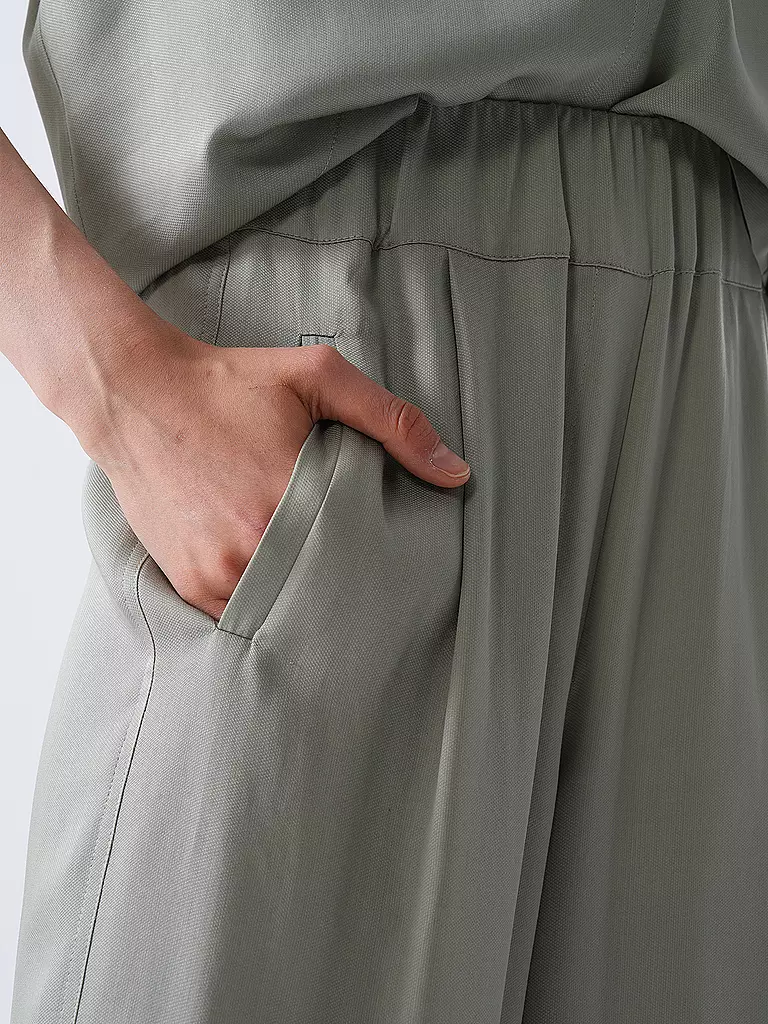 LANIUS | Marlenehose  | hellgrün