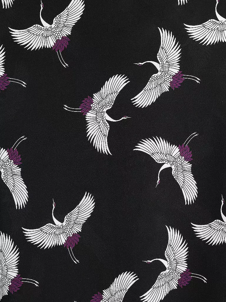 LANIUS | Seidenbluse "Kranich" | 