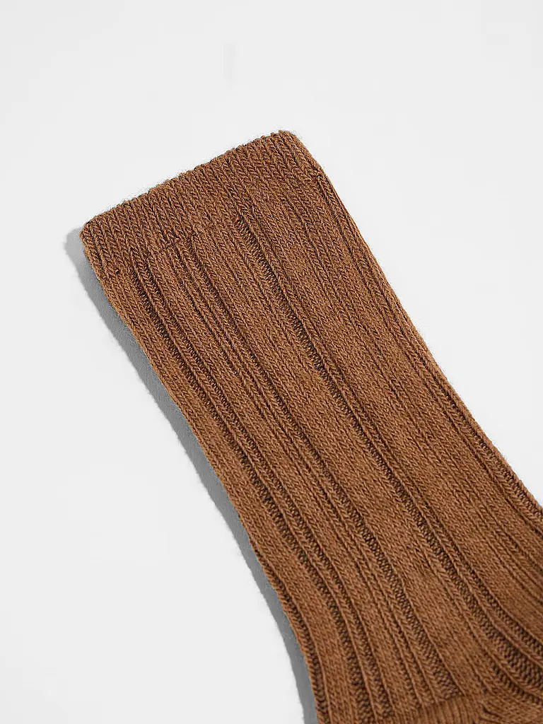 LANIUS | Socken brown | camel