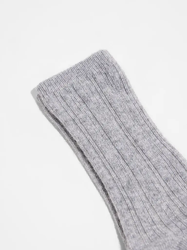 LANIUS | Socken grey melange | grau