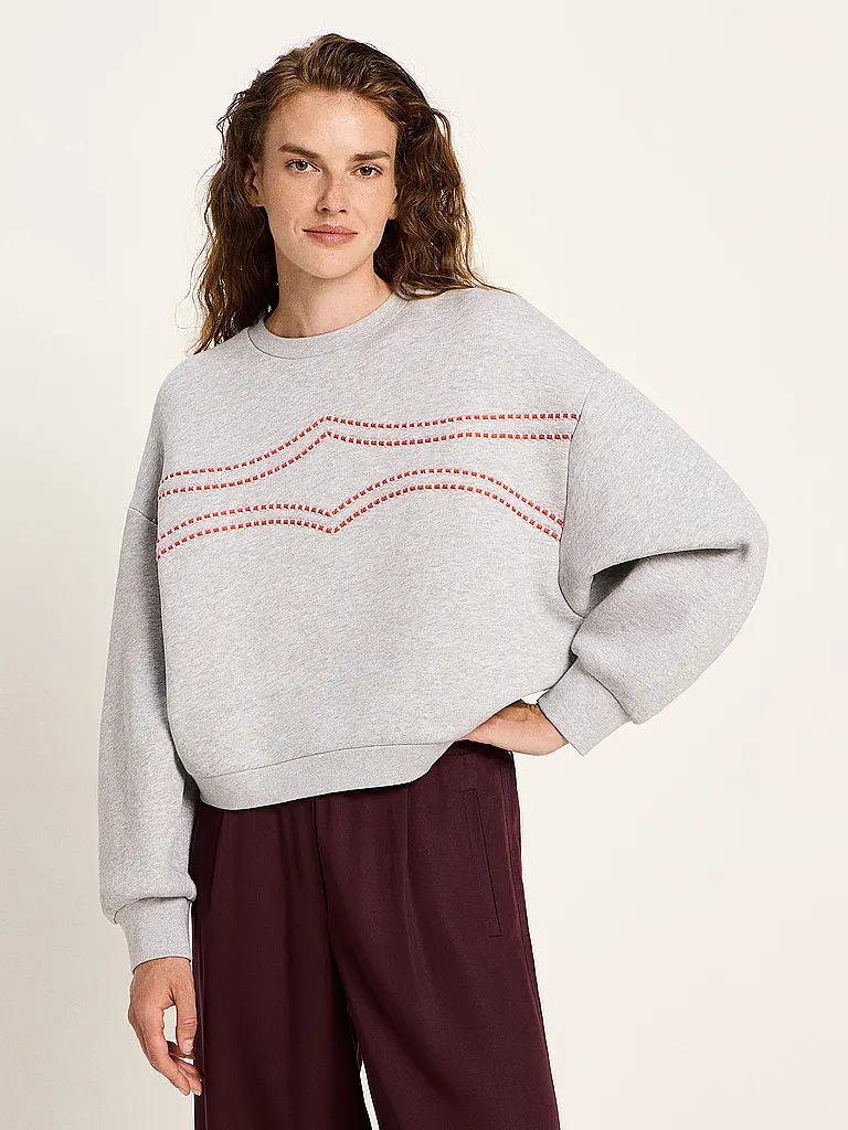 LANIUS | Sweater | hellgrau