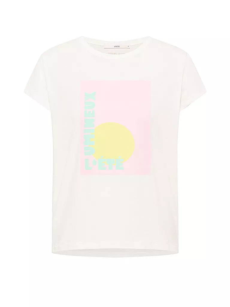 LANIUS | T-Shirt  | weiss