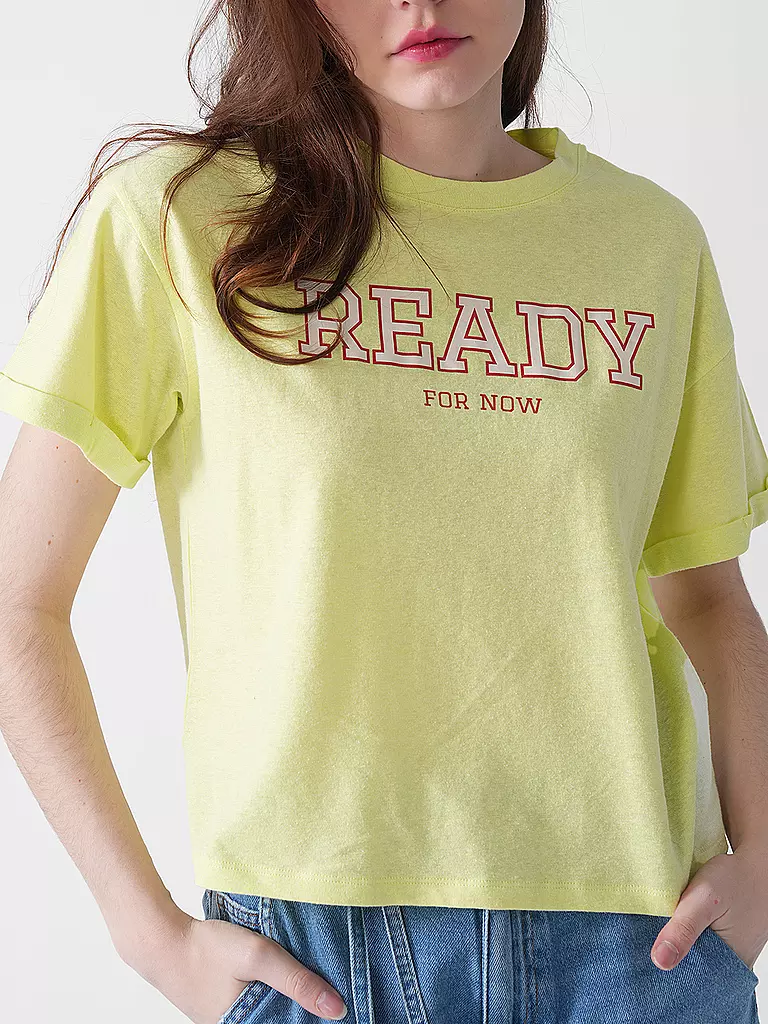 LANIUS | T-Shirt  | gelb