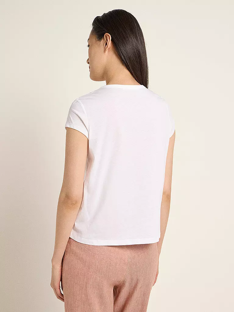 LANIUS | T-Shirt  | weiss