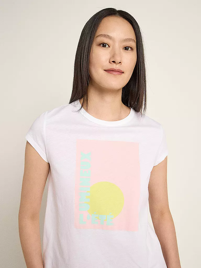 LANIUS | T-Shirt  | weiss