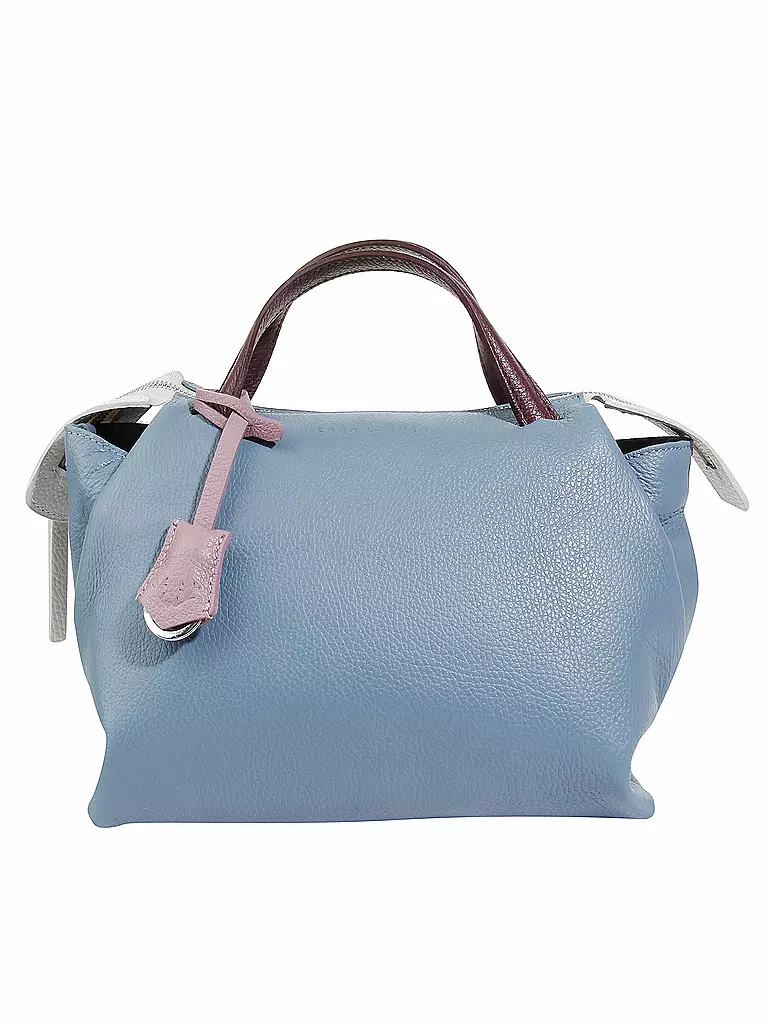 LARA LAUREN | Ledertasche - Handtasche | blau