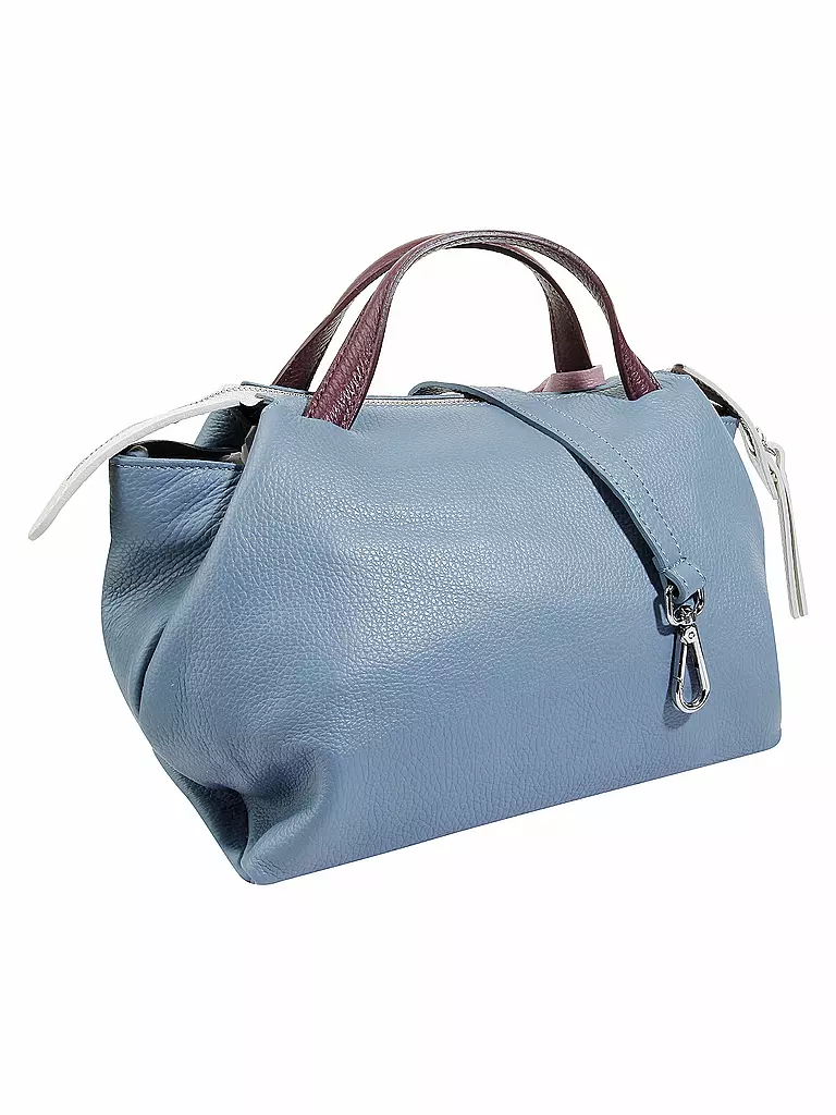 LARA LAUREN | Ledertasche - Handtasche | blau