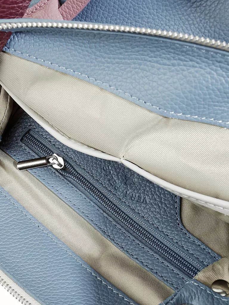 LARA LAUREN | Ledertasche - Handtasche | blau