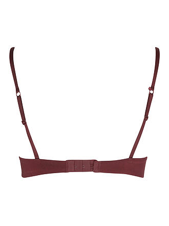 LASCANA | Push Up BH PERFECT BASIC bordeaux