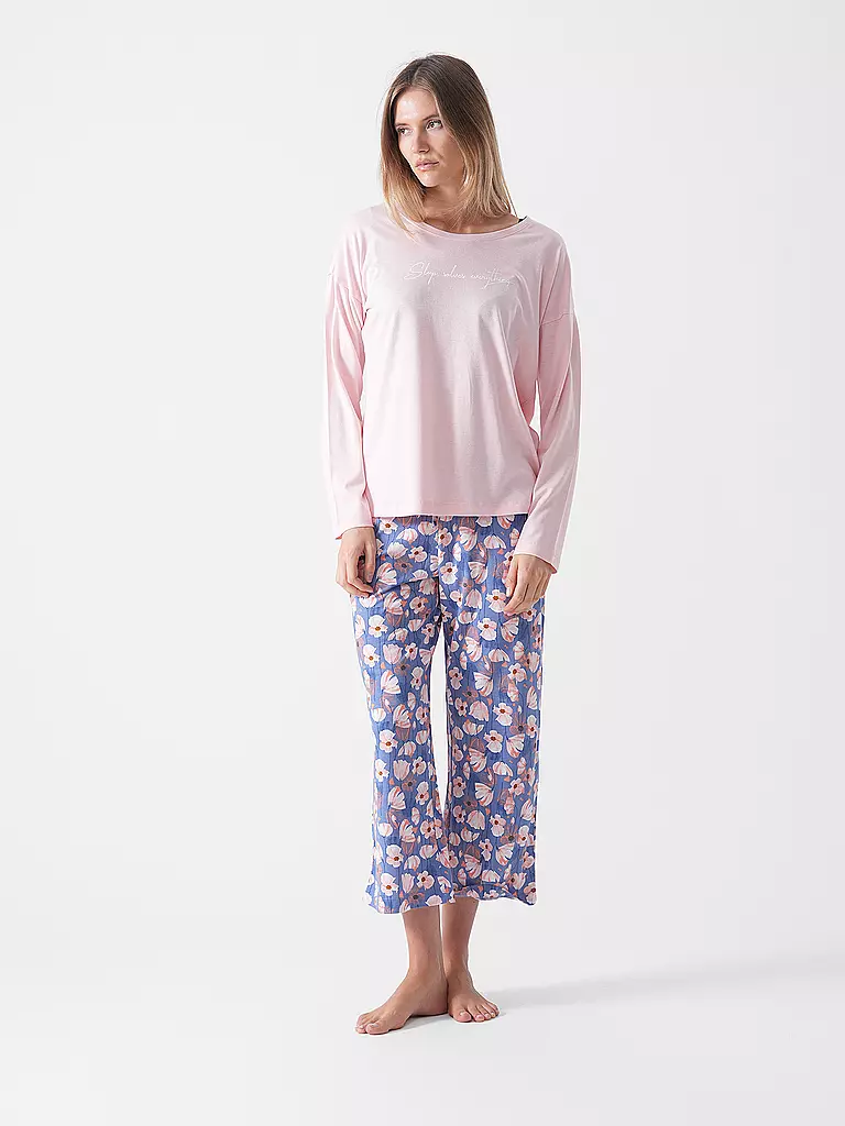 LASCANA | Langarmshirt COZY DREAMS  | rosa