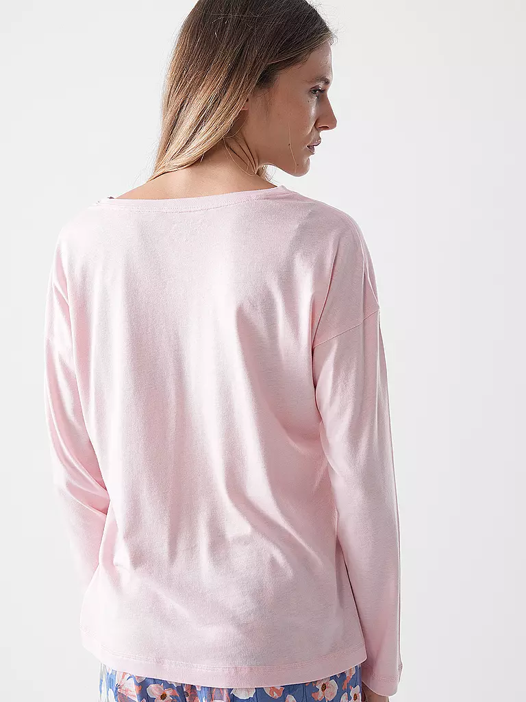 LASCANA | Langarmshirt COZY DREAMS  | rosa