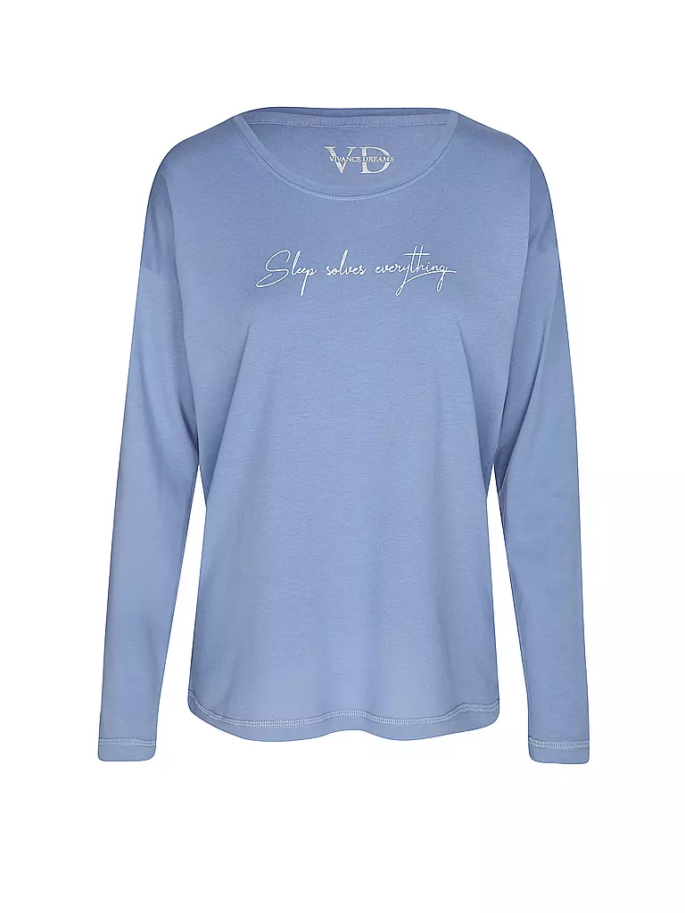 LASCANA | Langarmshirt VIVIANCE DREAMS | blau