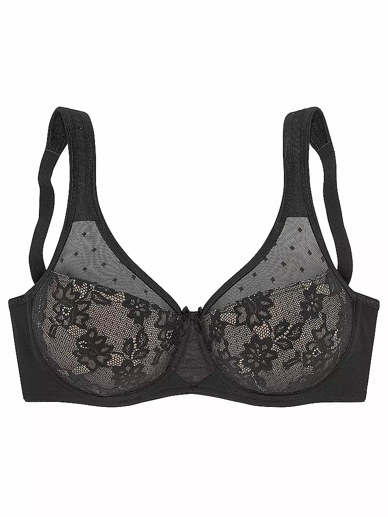 LASCANA | Minimizer BH PERFECT BASIC  black-nougat | beige