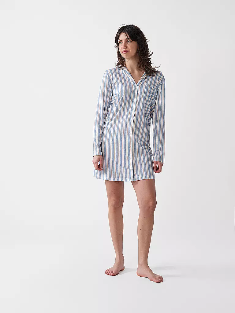 LASCANA | Nachthemd - Sleepshirt  | hellblau
