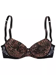 LASCANA | Push Up BH LEO leo-print | braun
