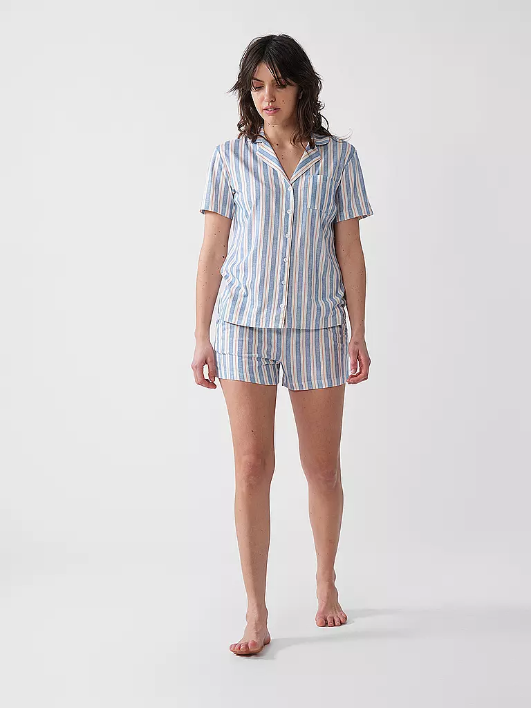LASCANA | Pyjama COSY WORLD | hellblau
