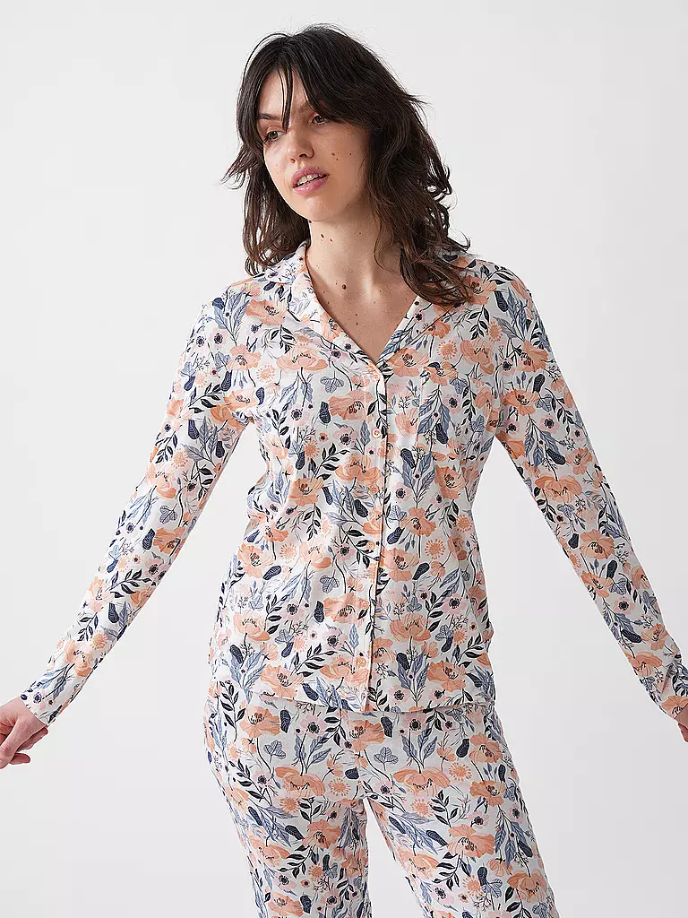 LASCANA | Pyjama COSY WORLD | hellblau