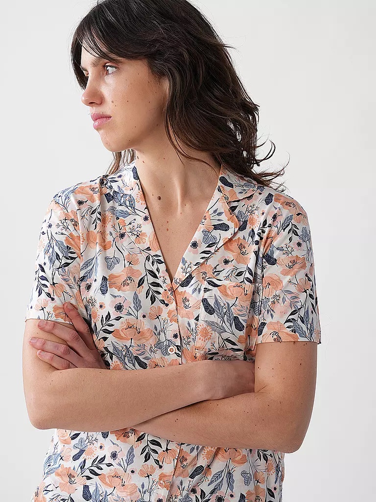 LASCANA | Pyjama COSY WORLD | hellblau