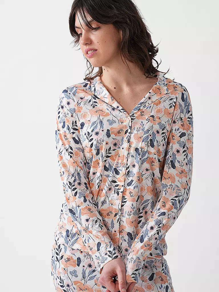 LASCANA | Pyjama COSY WORLD | hellblau