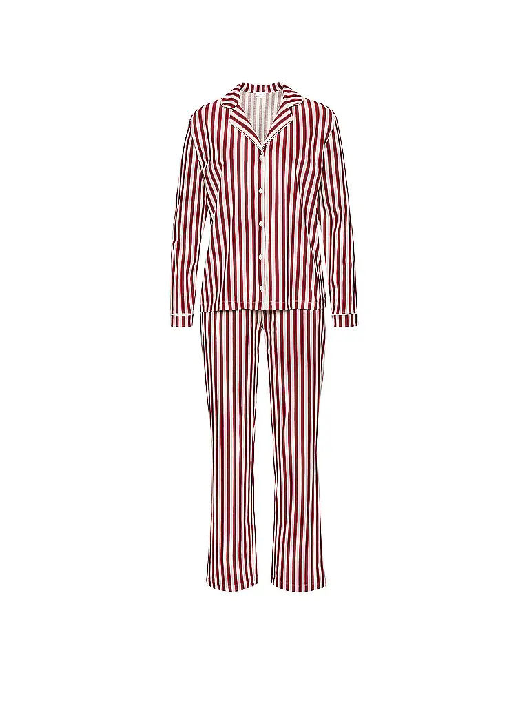 LASCANA | Pyjama LAS XMAS | Rot