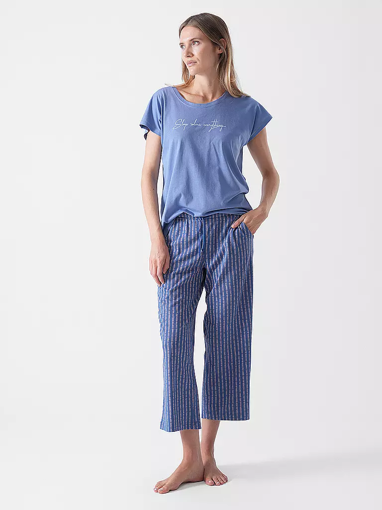 LASCANA | Pyjamahose VIVANCE DREAMS | blau