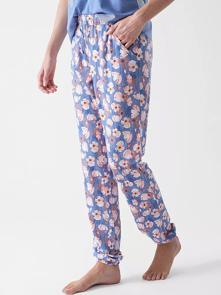 LASCANA | Pyjamahose VIVANCE DREAMS | blau
