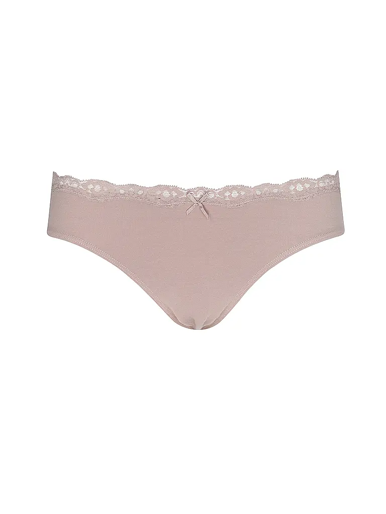 LASCANA | Slip 4er Pkg. rose box | Beige