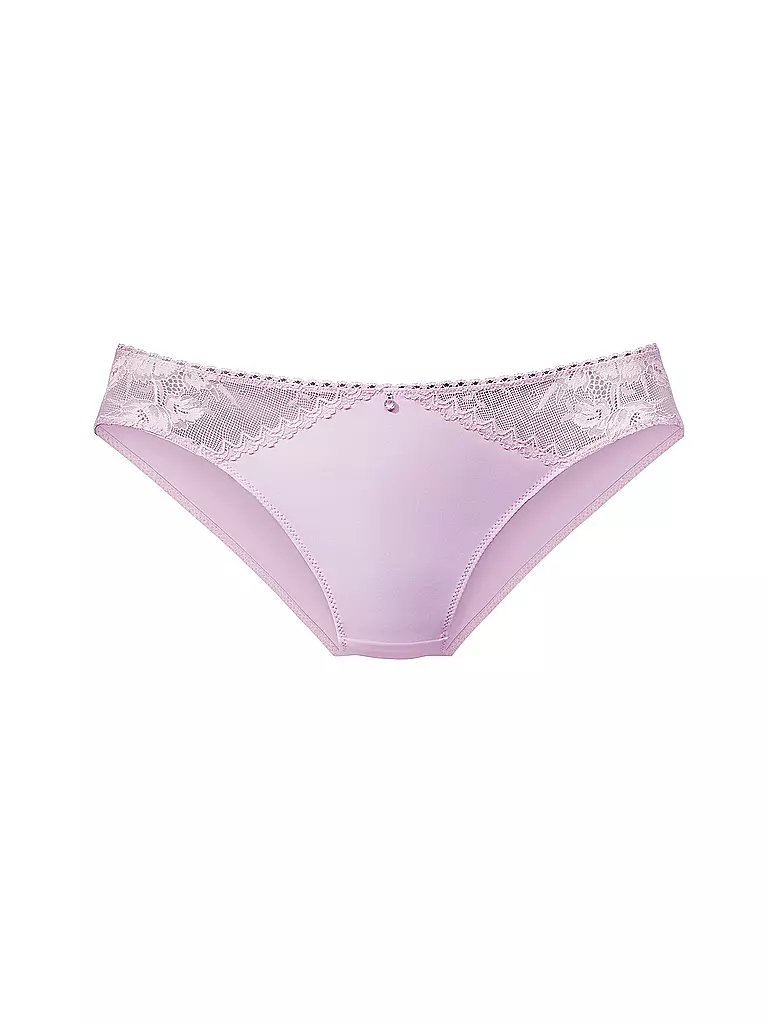 LASCANA | Slip PERFECT BASIC light Lavend | schwarz