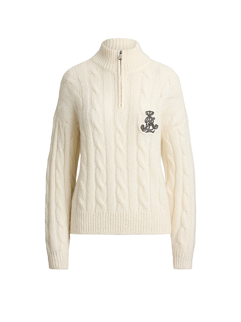 LAUREN RALPH LAUREN Troyer Pullover beige | S