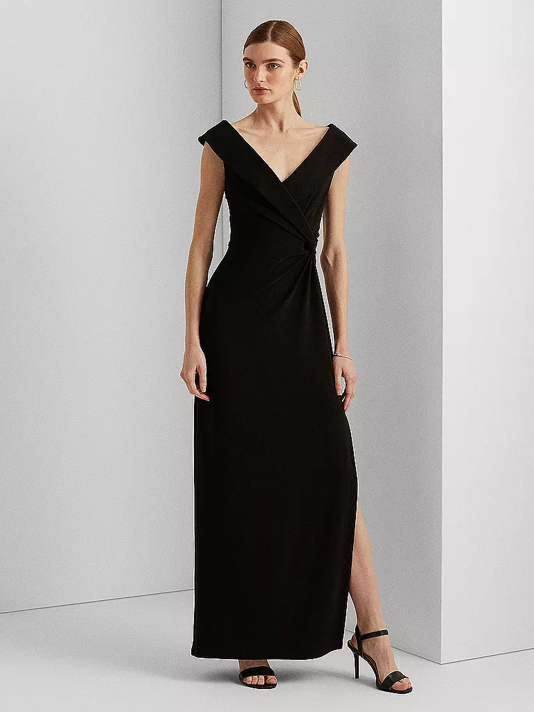 LAUREN RALPH LAUREN | Abendkleid LEONIDAS | schwarz