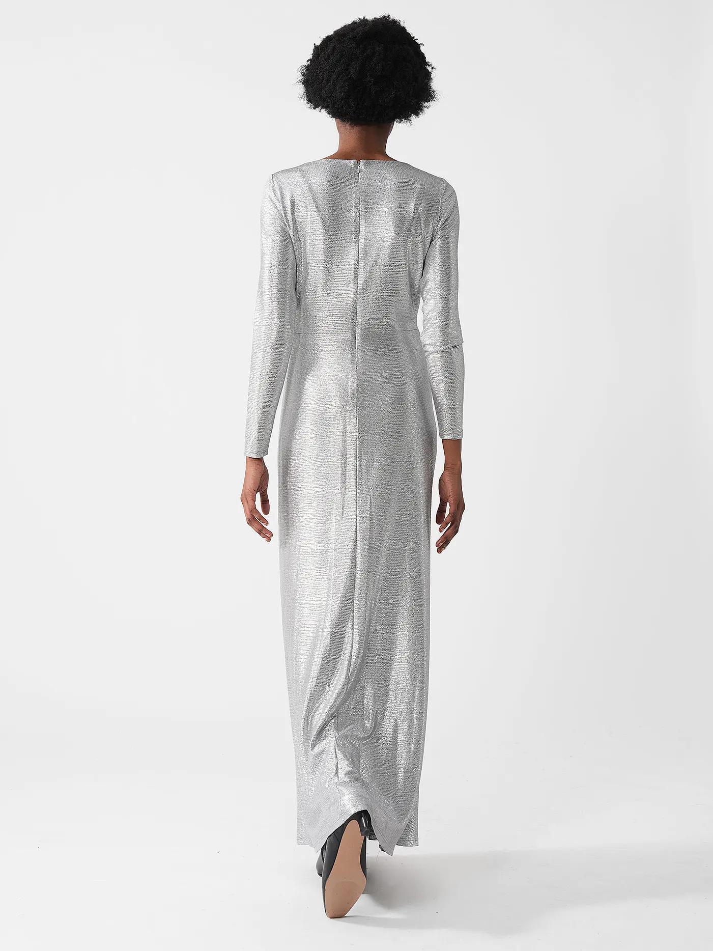 LAUREN RALPH LAUREN | Abendkleid NADIRA | silber