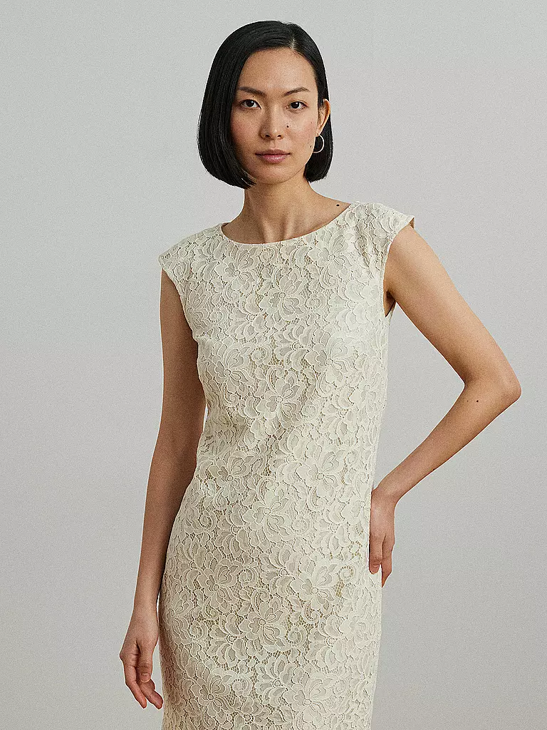 LAUREN RALPH LAUREN | Cocktailkleid VASBERRI | creme