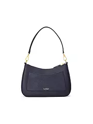LAUREN RALPH LAUREN | Ledertasche - Henkeltasche DANNI 26 Medium | dunkelblau