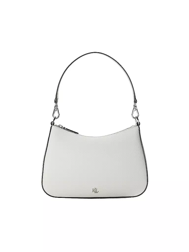 LAUREN RALPH LAUREN | Ledertasche - Henkeltasche DANNI 26 Medium | weiss