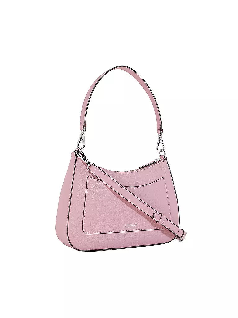 LAUREN RALPH LAUREN | Ledertasche - Henkeltasche DANNI 26 Medium | rosa